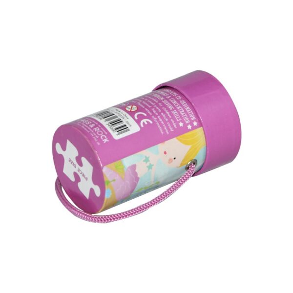 High Quality Handmade Custom Printed Paper Round Cylinder Tube Box for Candy Packaging with Rope Handle