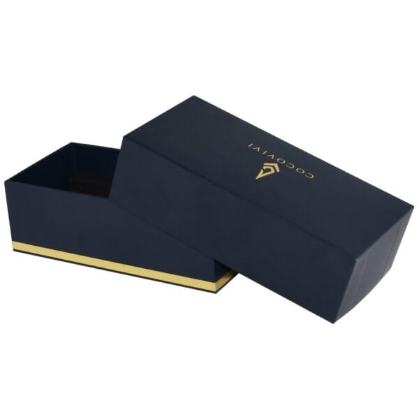 High-end Lid Lift Off Gift Box, Handmade Rigid Paper Gift Boxes for Watch Packaging in Daniel Wellington Style