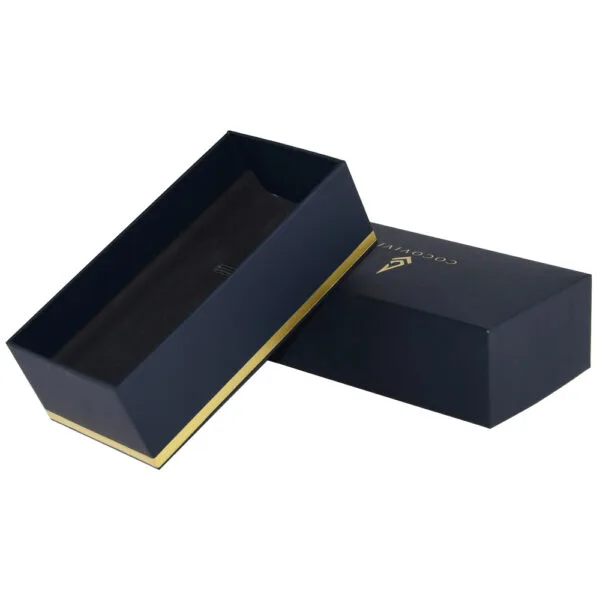 Caja de regalo de tapa abatible de alta gama, cajas de regalo de papel rígido hechas a mano para el embalaje de relojes al estilo Daniel Wellington