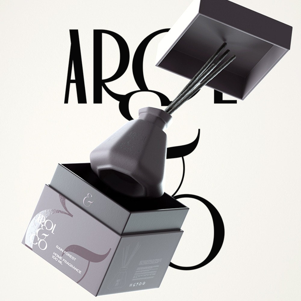 Minimalist Approach to Home Fragrance Packaging 2 Home Fragrance Packaging