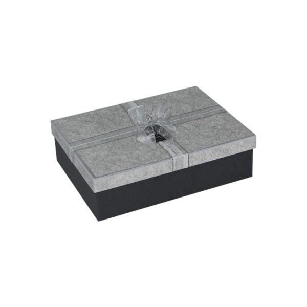 Hot Sales Popular Wedding Accessories and Giftware Custom Rigid Setup Lift Off Lid Gift Boxes with Bowknot
