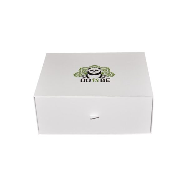 Large Size Sliding Rigid Paper Box Custom Cardboard Drawer Boxes with Spot UV Logo for Bed Pillow Packaging