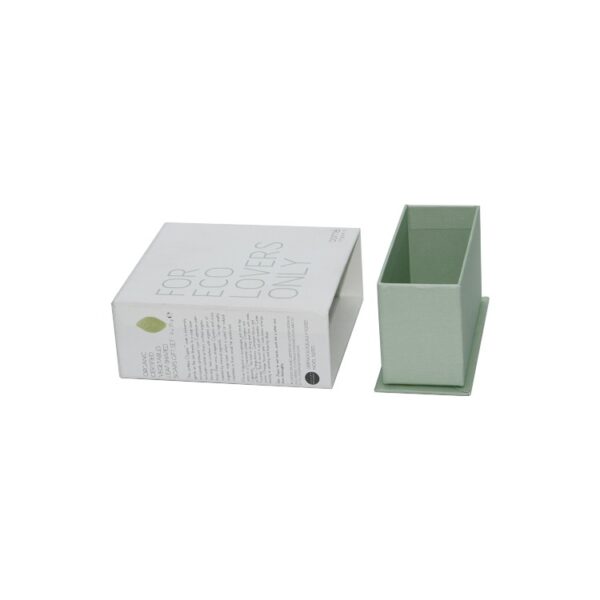 Luxurious Rigid Cardboard Tea Packaging Box Elegant Texture Paper Gift Box for Tea Packaging with Rope Handle