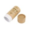 Luxury Custom Kraft Paper Tube Cardboard Cylinder Box for CBD Essential Oil and Dropper Bottle Packaging