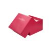 Luxury Custom Pink Retail Gift Packaging for Beauty Subscription Boxes with White shredded Paper Holder