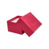 Luxury Custom Pink Retail Gift Packaging for Beauty Subscription Boxes with White shredded Paper Holder
