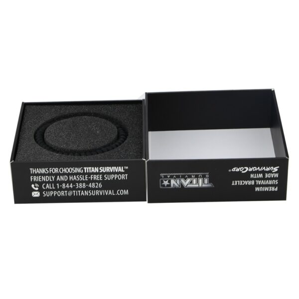 Luxury Custom Two Piece Rigid Setup Boxes for Bracelet Packaging with Foam Holder Custom Size Jewelry Gift Boxes