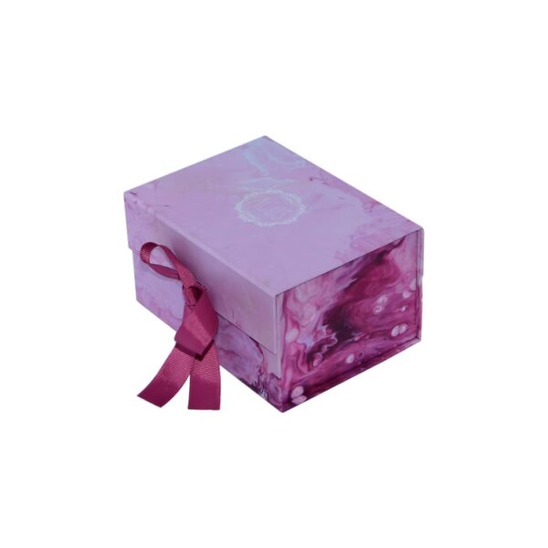 Luxury Customized Foldable Collapsible Magnetic Rigid Paper Packaging Gift Box with Ribbon Magnetic Lid