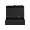 Luxury Matte Lamination Book Shaped Rigid Paper Flap Custom Printed Magnetic Closure Gift Black Magnet Box