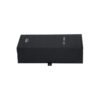 Luxury Matte Lamination Book Shaped Rigid Paper Flap Custom Printed Magnetic Closure Gift Black Magnet Box