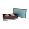 Luxury Neck Lid and Base Gift Box, Rigid Setup Paper Box for Edible Bird Nest Packaging with Velvet Coated Tray