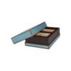 Luxury Neck Lid and Base Gift Box, Rigid Setup Paper Box for Edible Bird Nest Packaging with Velvet Coated Tray