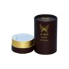 Luxury Paper Tube Cylindrical Packaging Boxes for Herb Hemp Packaging with Gold Hot Foil Stamping Logo