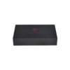 Luxury Rigid Presentation Gift Boxes for Men Belt Packaging with EVA Holder and Hot Foil Stamping Patterns