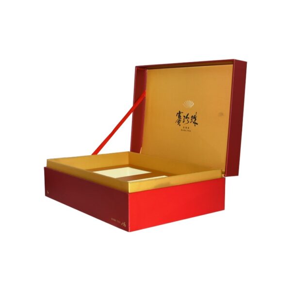 Luxury Tea Packaging Boxes with Gold Foam Holder at Cheapest Price and Best Quality from Manufacturer Directly