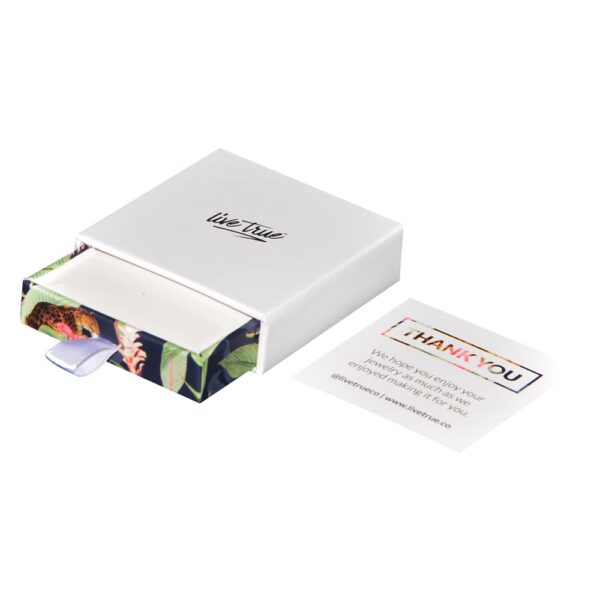 Luxury Wholesale Sliding Open Paper Box for Jewelry Packaging with Thank You Card and Cardboard Holder Luxury Wholesale Sliding Open Paper Box for Jewelry Packaging with Thank You Card and Cardboard Holder
