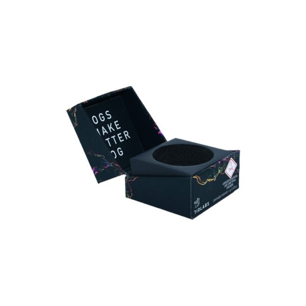 Marijuana Packaging Solution Magnetic Gift Box for Cannabis Concentrate Glass Jar Packaging with Holder
