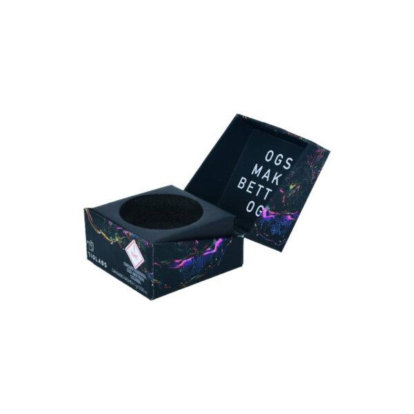 Marijuana Packaging Solution Magnetic Gift Box for Cannabis Concentrate Glass Jar Packaging with Holder