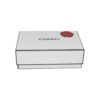 Matt White Lid and Base Gift Boxes, Custom Rigid Setup Gift Boxes for Chanel Packaging with Embossed Logo