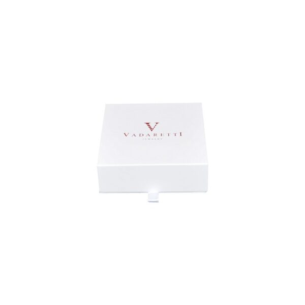 Matte White Magnetic Jewelry Paper Packaging Boxes with Silk Ribbon, Jewelry Gift Box with Magnetic Closure