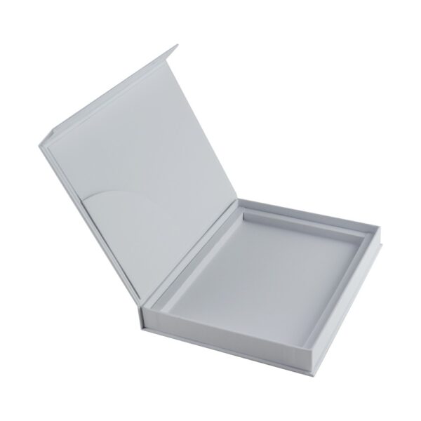 Matte White Magnetic Lid Gift Boxes with Ribbon, Magnetic Jewelry Boxes, Jewelry Gift Box with Magnetic Closure