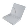 Matte White Magnetic Lid Gift Boxes with Ribbon, Magnetic Jewelry Boxes, Jewelry Gift Box with Magnetic Closure