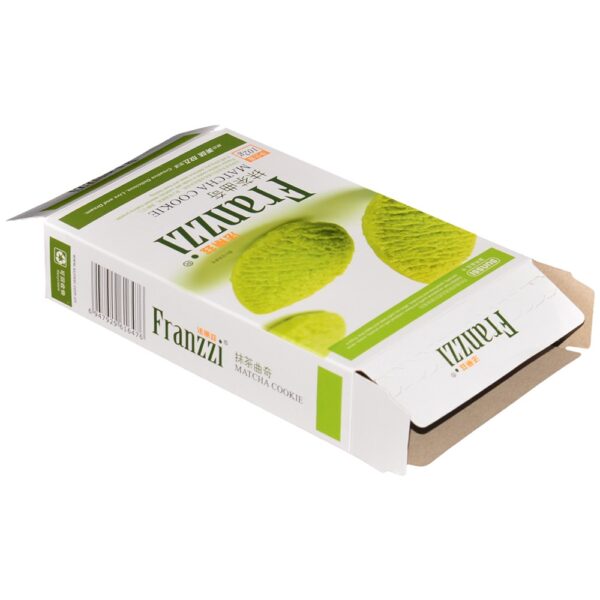 New Custom Printed Cardboard Cookie Boxes Folding Cartons Packaging for Food Beverage with Glossy Lamination