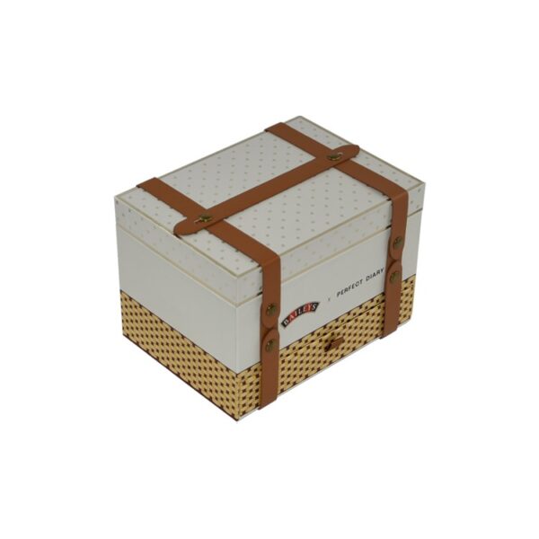 New Product Luxury Large Capacity Double Layer Cosmetics Storage Gift Box Two Layer Paper Rigid Gift Box