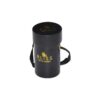 PU Leather Paper Tube Box Cardboard Cylindrical Gift Box for Single Preserved Rose Packaging with Silk Handle