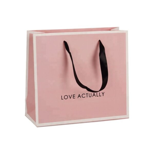 Paper Bags with Handles, Custom Paper Bags with Handles, Custom Printed Paper Gift Bags with Silk Handle