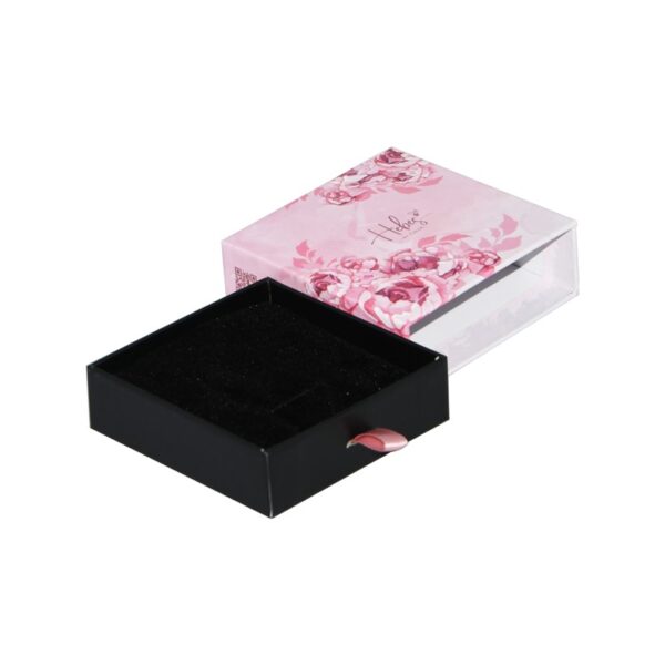 Paper Cardboard Sliding Drawer Gift Box Slide Open Gift Box for Earrings Necklaces Bracelets Packaging