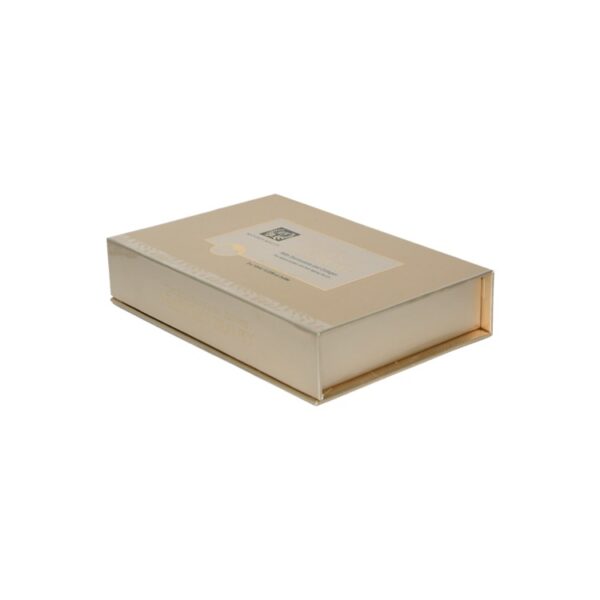Personalised Gold Magnetic Gift Boxes with Gold Plastic Holder for Beauty Packaging at Cheapest Price in China