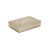Personalised Gold Magnetic Gift Boxes with Gold Plastic Holder for Beauty Packaging at Cheapest Price in China