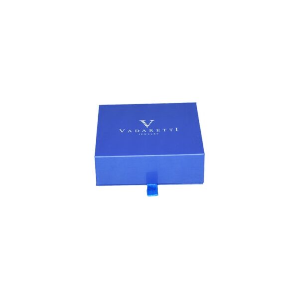 Personalised Magnetic Gift Boxes, Jewelry Magnetic Closure Gift Boxes with Silver Hot Foil Stamping Logo