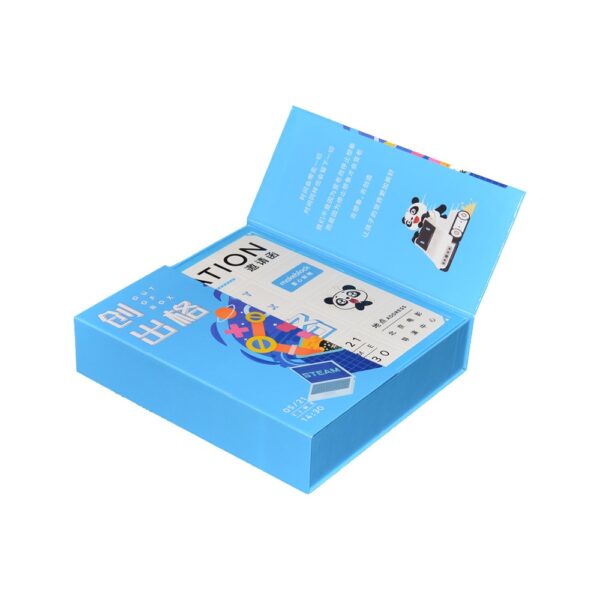 Personalised Promotional Blind Box Packaging Advent Calendar with Double Side Open and Glossy Lamination
