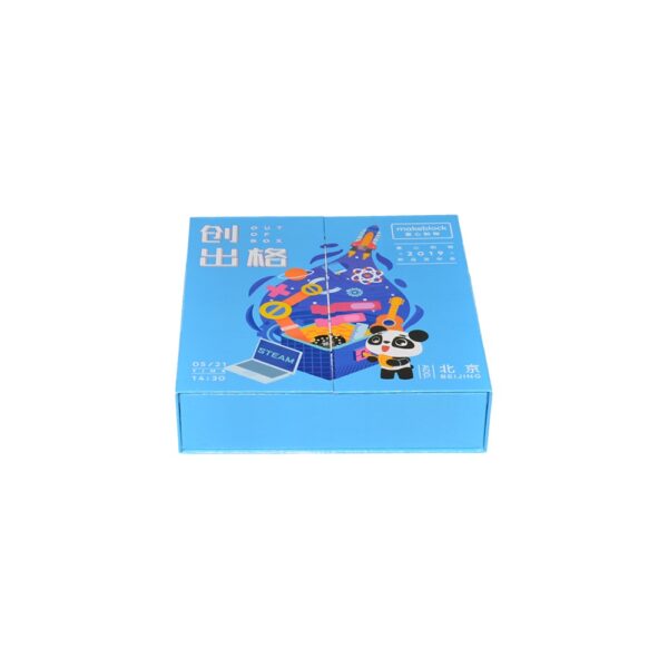 Personalised Promotional Blind Box Packaging Advent Calendar with Double Side Open and Glossy Lamination