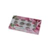 Popular 12 Pans Slots Empty Magnetic Makeup Eyeshadow Palettes with Custom Printing and Clear Windows