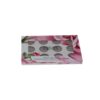 Popular 12 Pans Slots Empty Magnetic Makeup Eyeshadow Palettes with Custom Printing and Clear Windows