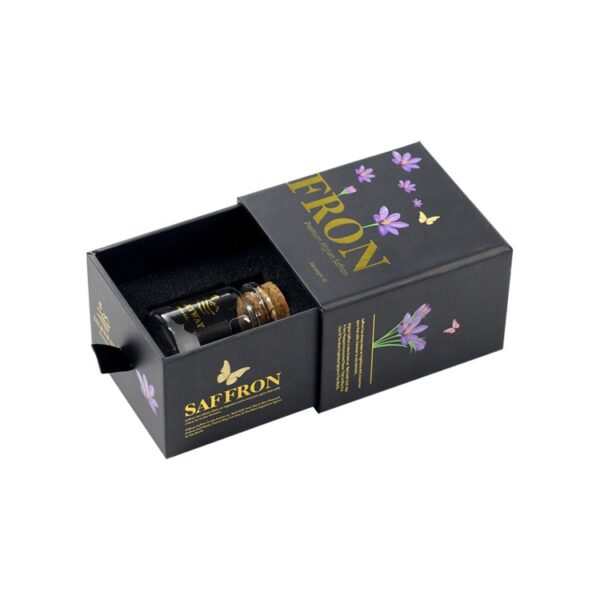 Popular Perfume Packaging Box Ideas Paper Sliding Drawer Gift Box for Fragrances Packaging with EVA Foam Holder