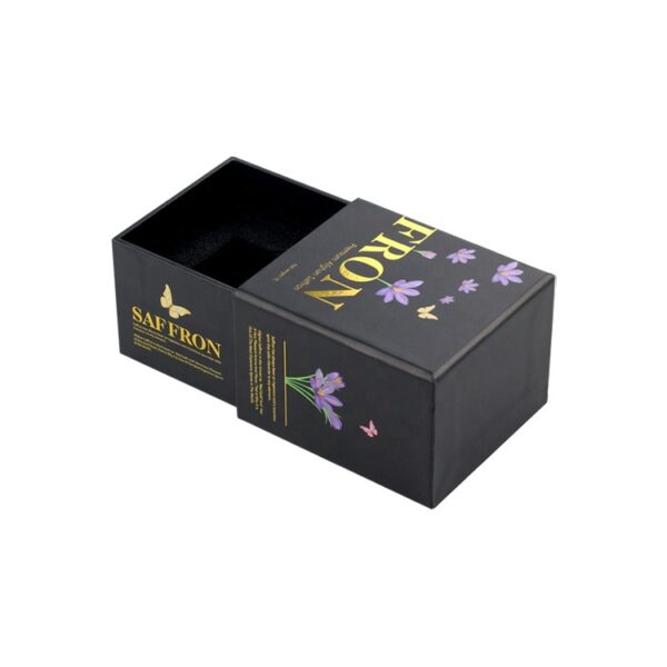 Popular Perfume Packaging Box Ideas Paper Sliding Drawer Gift Box for Fragrances Packaging with EVA Foam Holder
