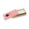 Popular Pink Lift off Lid Gift Box Rigid Hamper Gift Box with Lift Off Lid and Gold Hot Foil Stampling Patterns
