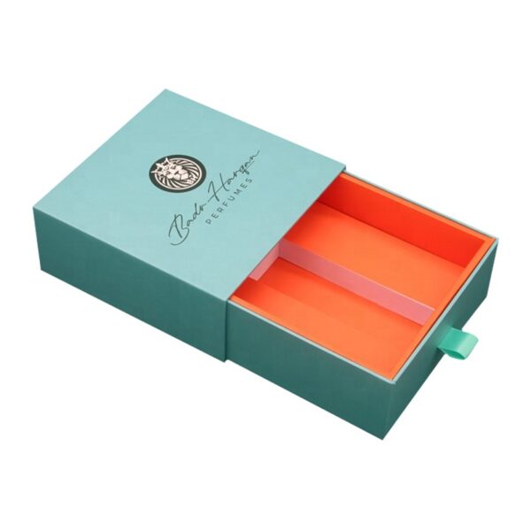 Premium Custom Perfume Cardboard Drawer Boxes with Ribbon Handle, Customized Bespoke Perfume Boxes Premium Custom Perfume Cardboard Drawer Boxes with Ribbon Handle, Customized Bespoke Perfume Boxes