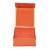 Premium Luxury Magnetic Gift Boxes for Tom Ford Packaging, Custom Orange Color Rigid Setup Magnetic Boxes