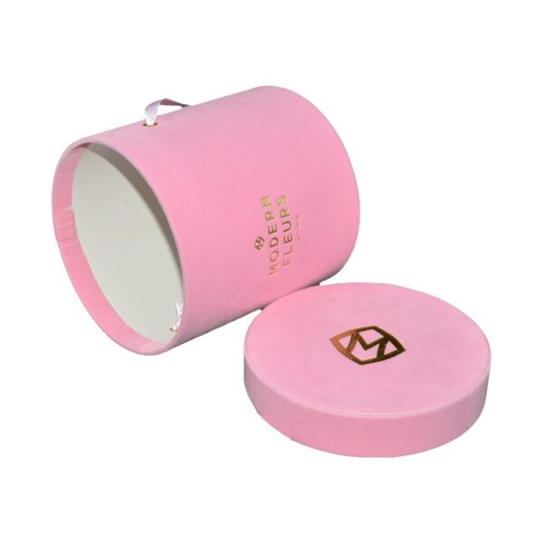 Premium Quality Handmade Suede Round Flower Boxes, Velvet Round Flower Boxes, Preserved Roses Boxes