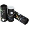 Recyclable Child Resistant Cardboard Tubes for Vape Cartridge Packaging with Press Button and EVA Holder