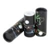 Recyclable Child Resistant Cardboard Tubes for Vape Cartridge Packaging with Press Button and EVA Holder