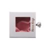 Rigid Drawer Box, Cardboard Sliding Drawer Gift Boxes with Satin Holder and Clear Window for Jewelry Packaging