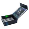 Rigid Paper Cardboard Magnetic Gift Box for Lipsticks Packaging with Custom Holographic Pattern and Logo