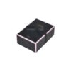 Rigid Setup Top and Bottom Gift Box for Beauty Blender Packaging with Silk Bowknot and Cardboard Dividers