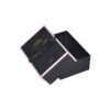 Rigid Setup Top and Bottom Gift Box for Beauty Blender Packaging with Silk Bowknot and Cardboard Dividers